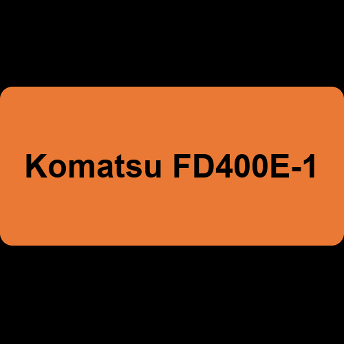 Komatsu FD400E-1